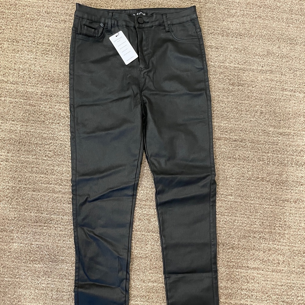 Brand new pleather jeans!